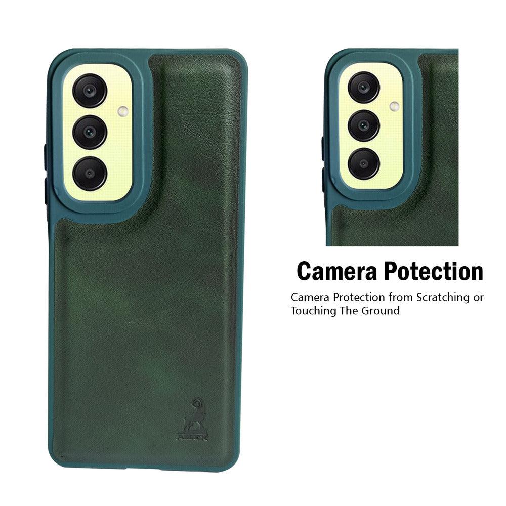 Aibex Shield Back Cover For Samsung Galaxy A25 5G | Vegan Leather - Aibex